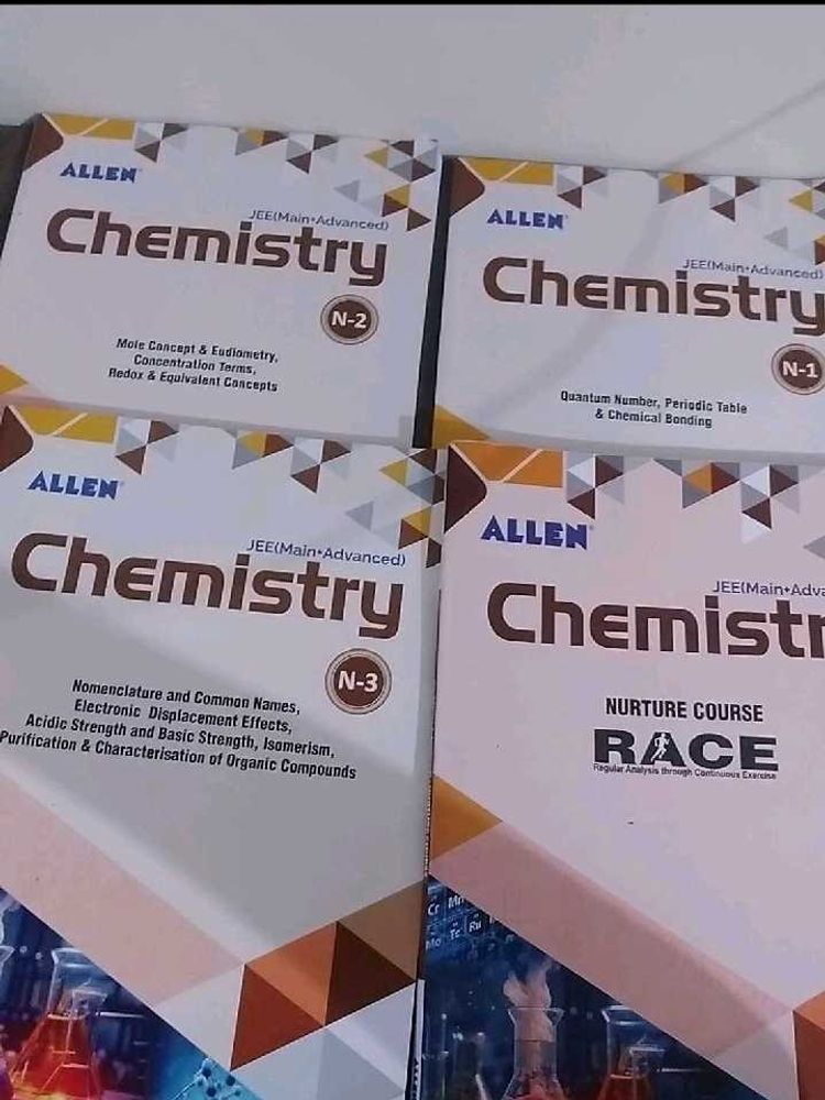 ALLEN Chemistry Books- JEE MAIN + ADVANCE