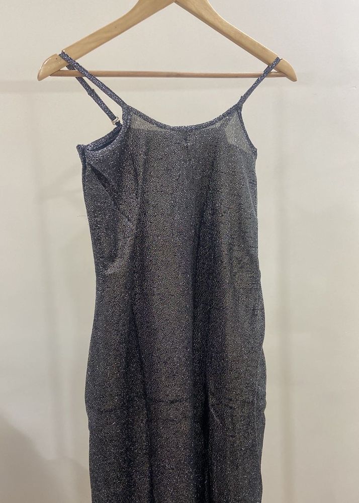 Shimmer Partywear Long Dress