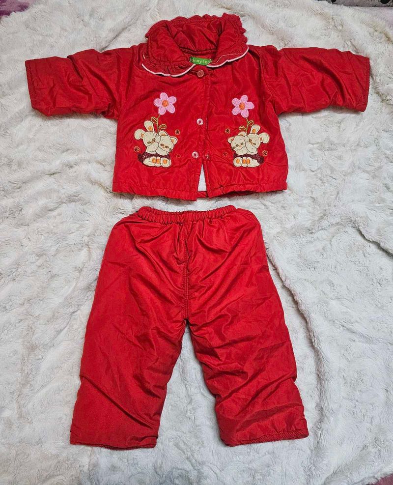 Cute Red Kids' Outfit