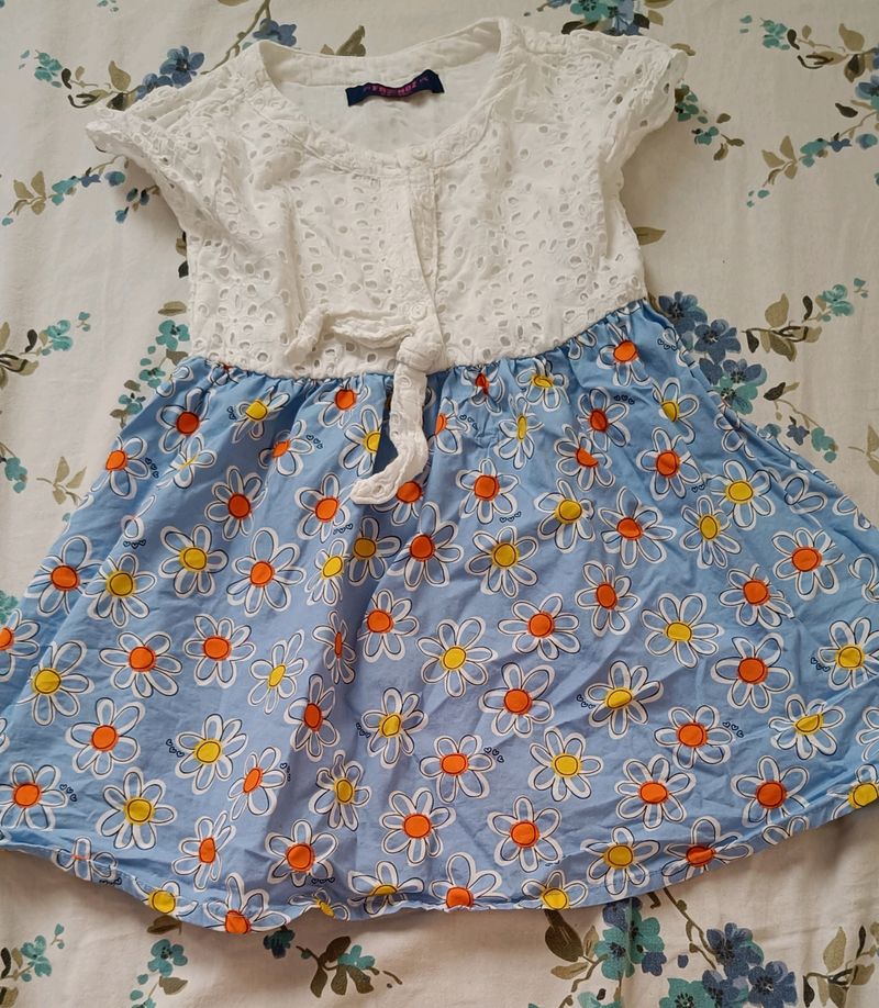 Pretty Floral Print Dress