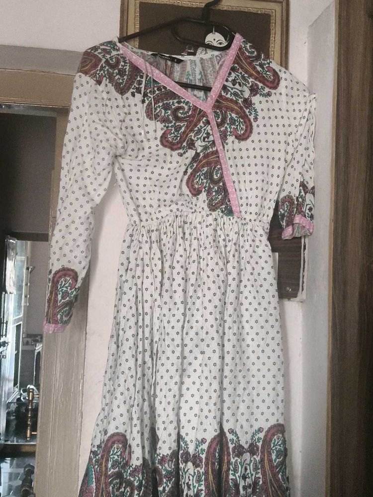 Paisley Print Dress
