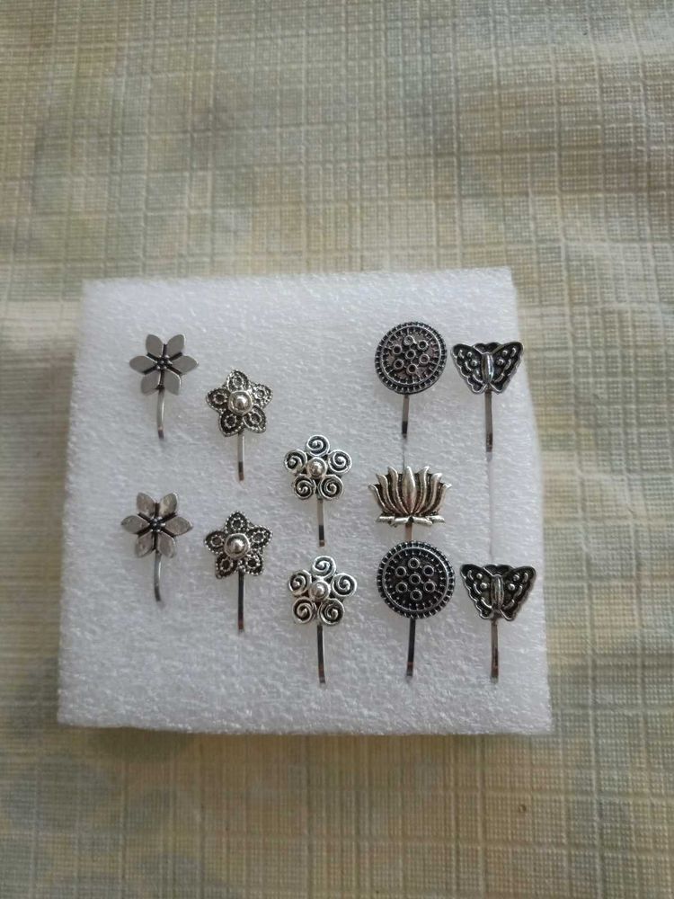 🌸 Press Nose Pin / Ring