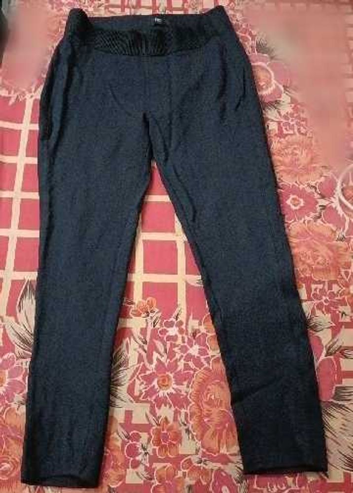 Dark Wash Casual Pants
