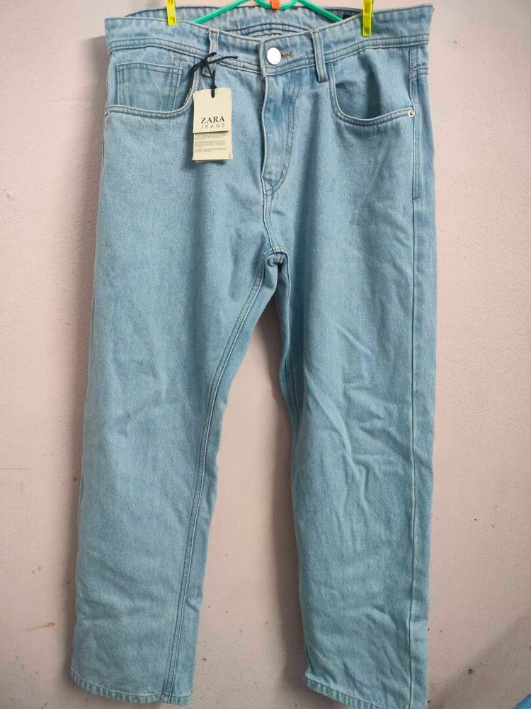 Zara Light Wash Jeans