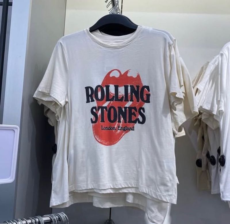H&amp;M Rolling Stones Tee