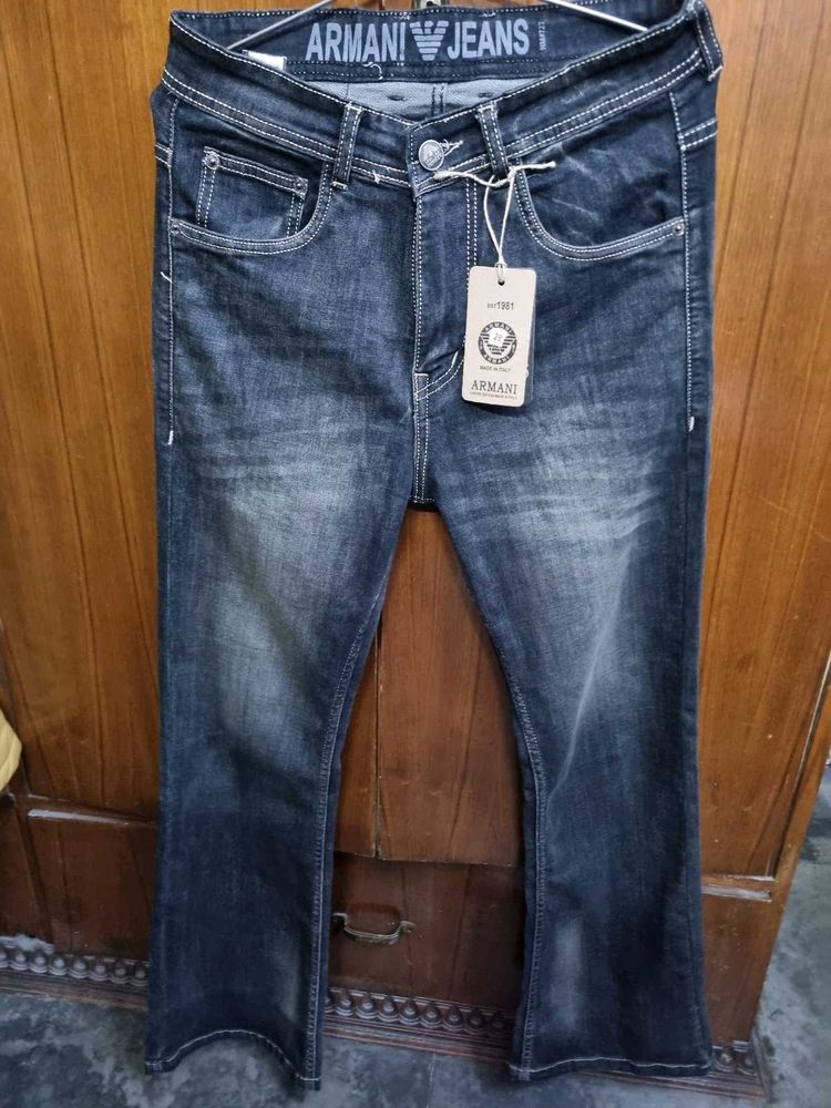 Emporio Armani Bell-Bottom Jeans