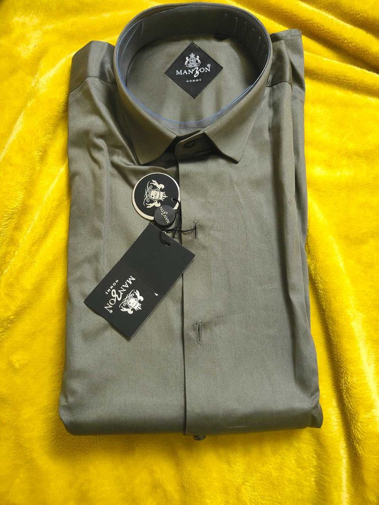 Manzon Men&#39;s Casual Shirt