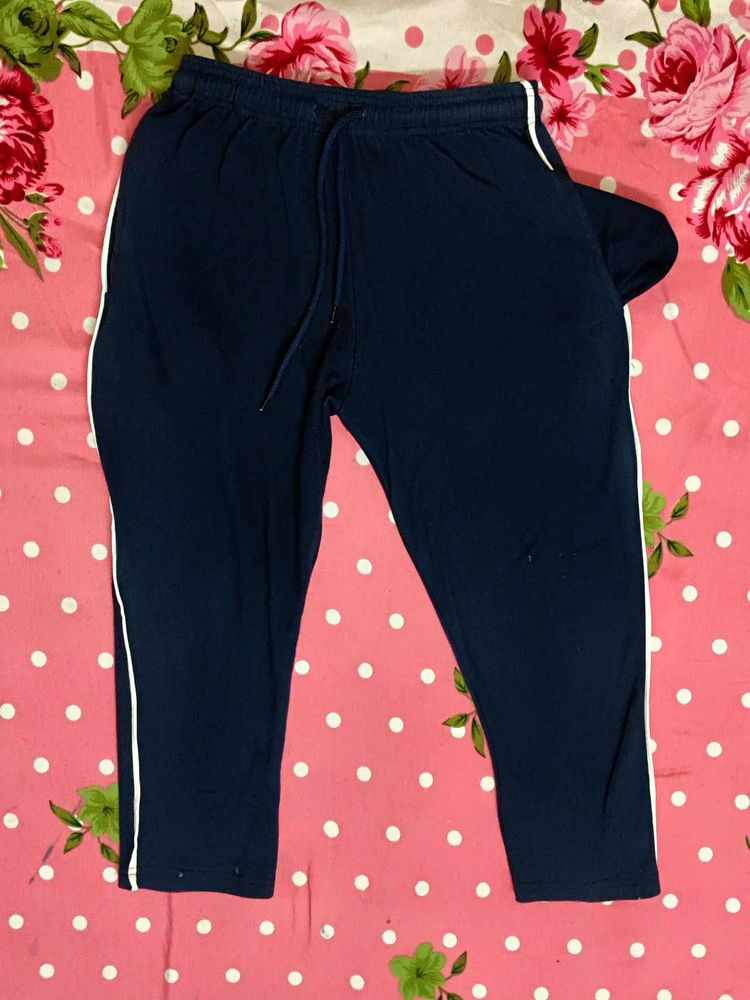 Navy Blue Sports Track Pants