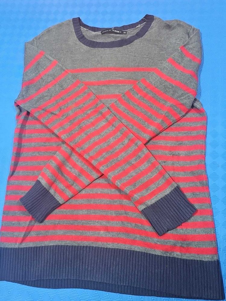 Striped Crew Neck Sweater