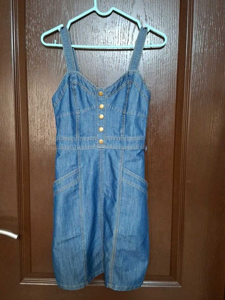 Denim Mini Dress