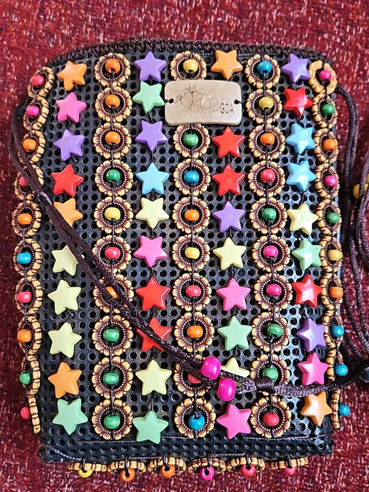 Beaded Goa Sling Bag