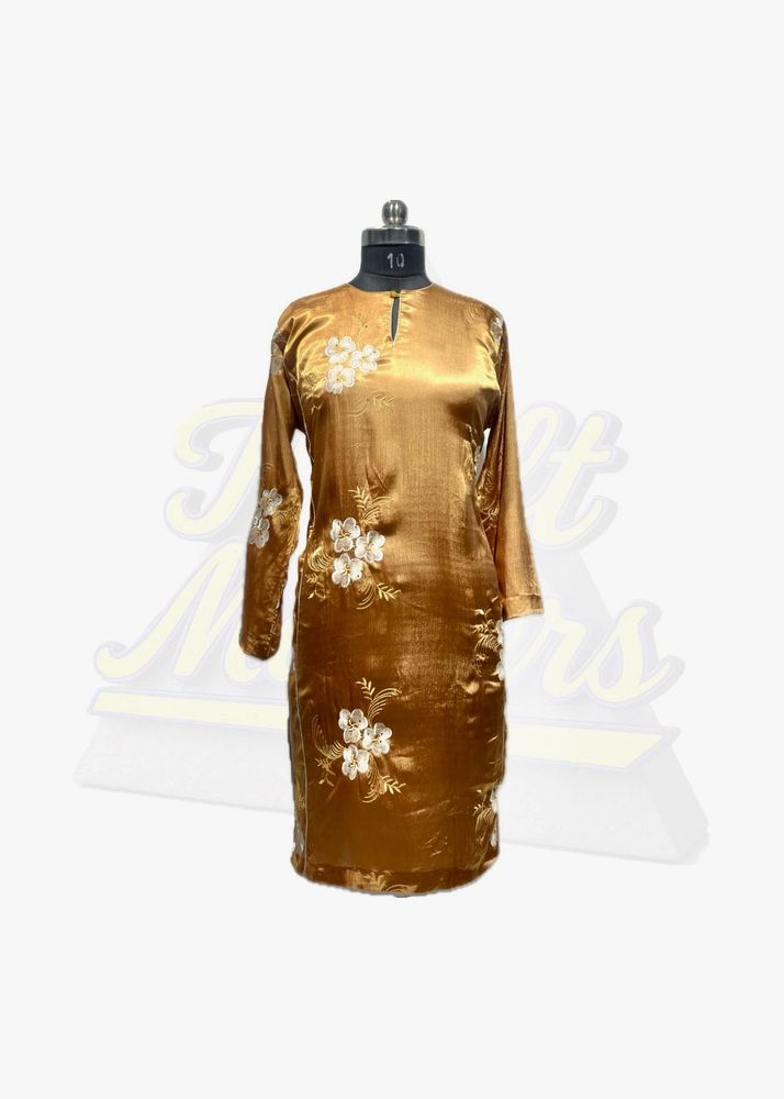 Gold Floral Kurta