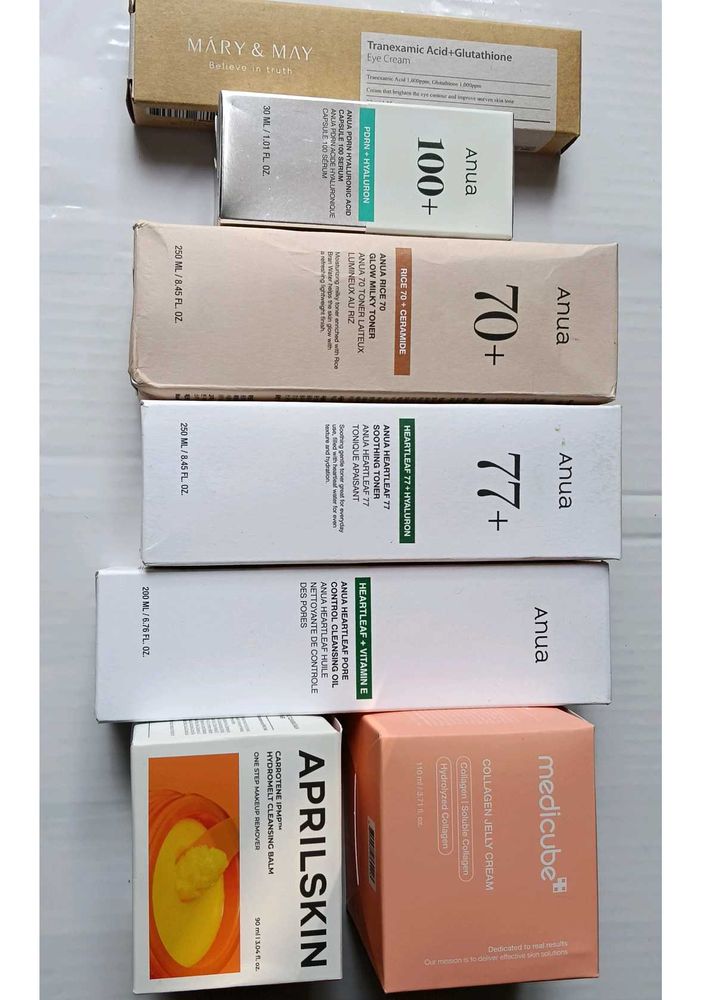 Anua, Medicube, Aprilskin, Mary &amp; May