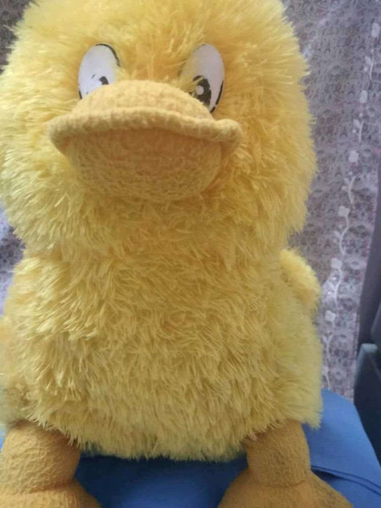 Cute Yellow Duck Plush