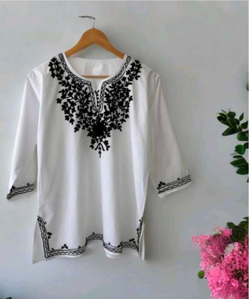 Embroidered Short Kurti