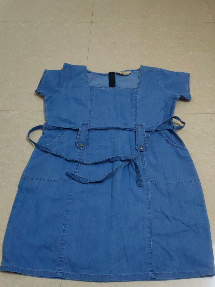 Denim Blend Dress