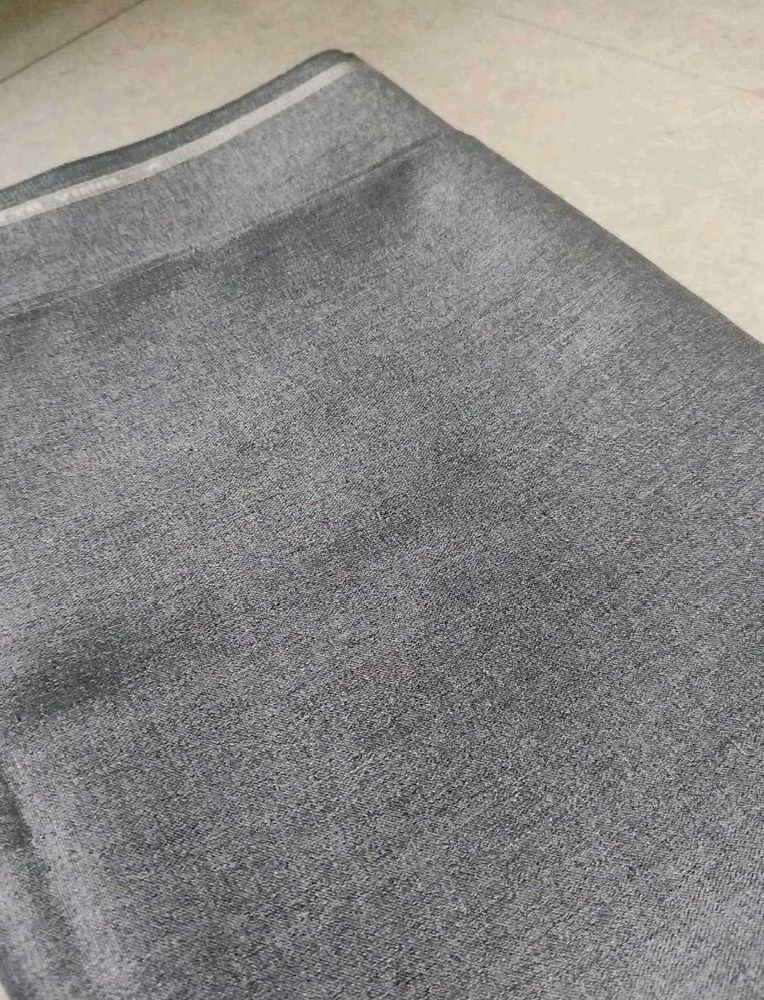 Grey fabric material
