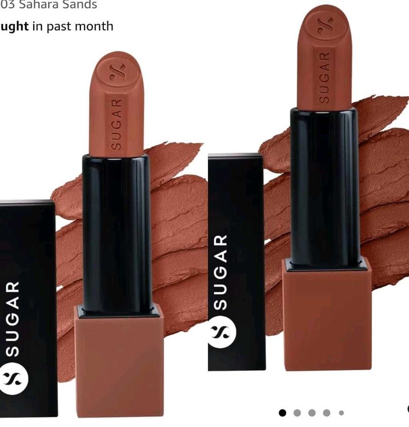 SUGAR Cosmetics Glide Peptide Serum Lipstick combo