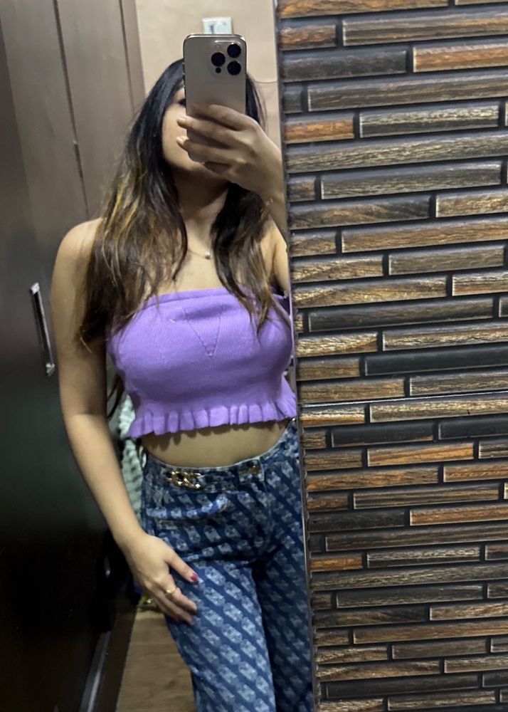 Lilac Tube Top