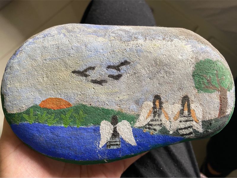Stone Painting Landscape