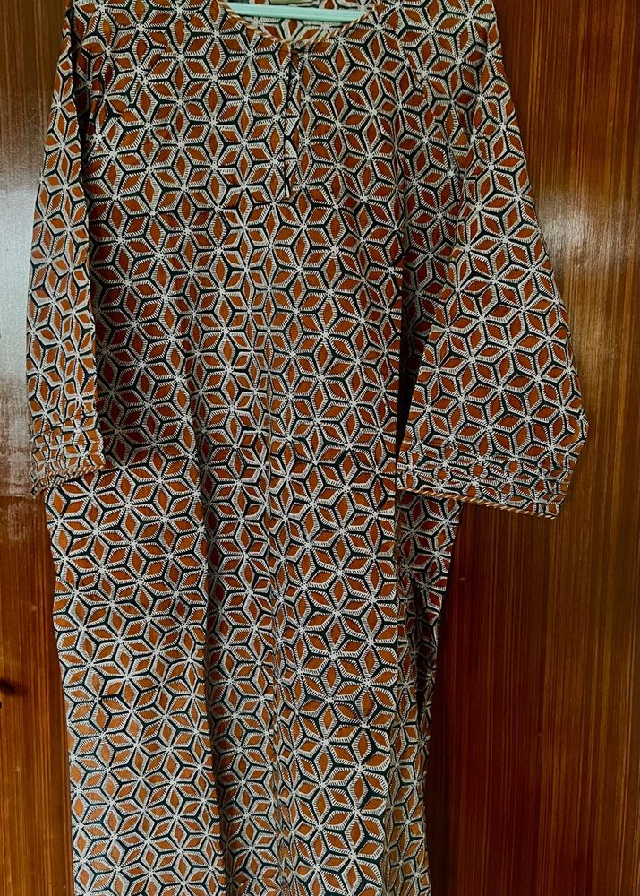 Anokhi Printed Cotton Kurta