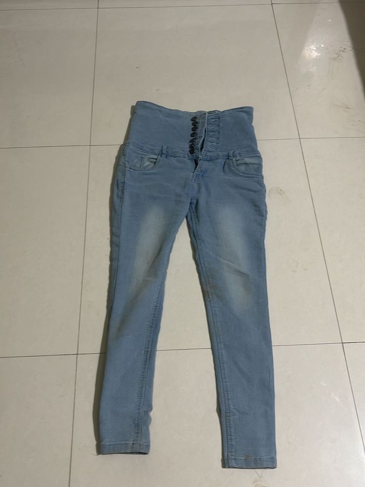 Blue Skinny Jeans