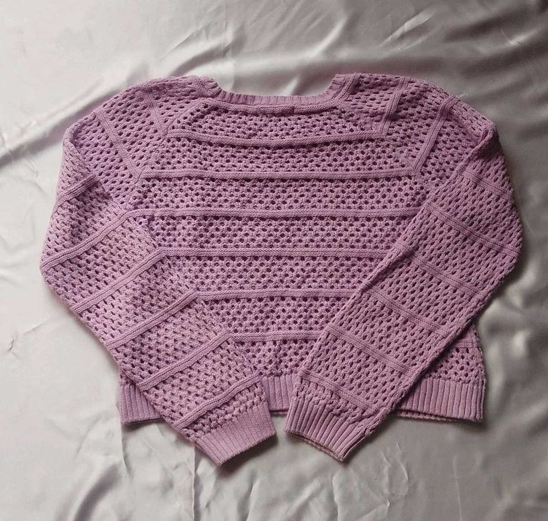 Lilac Knit Sweater