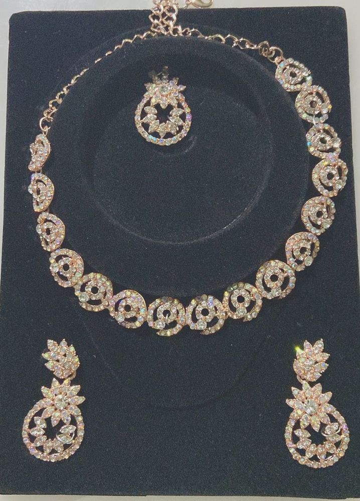 Rose Gold Jewellery Set