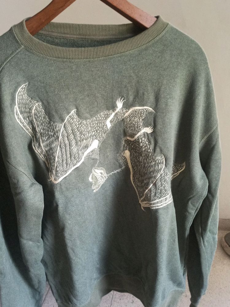 Unisex Embroidered Sweatshirt