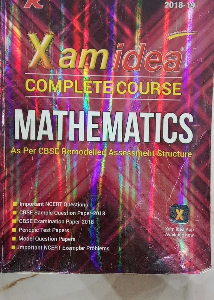 Xam idea Mathematics - CBSE