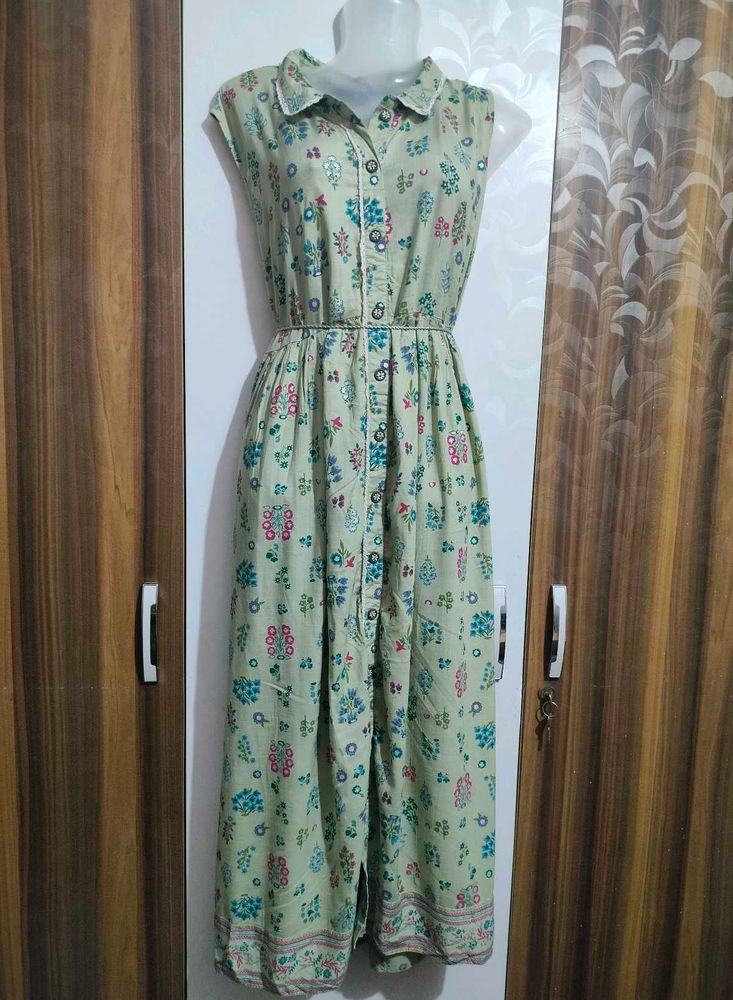 Floral Print Maxi Dress