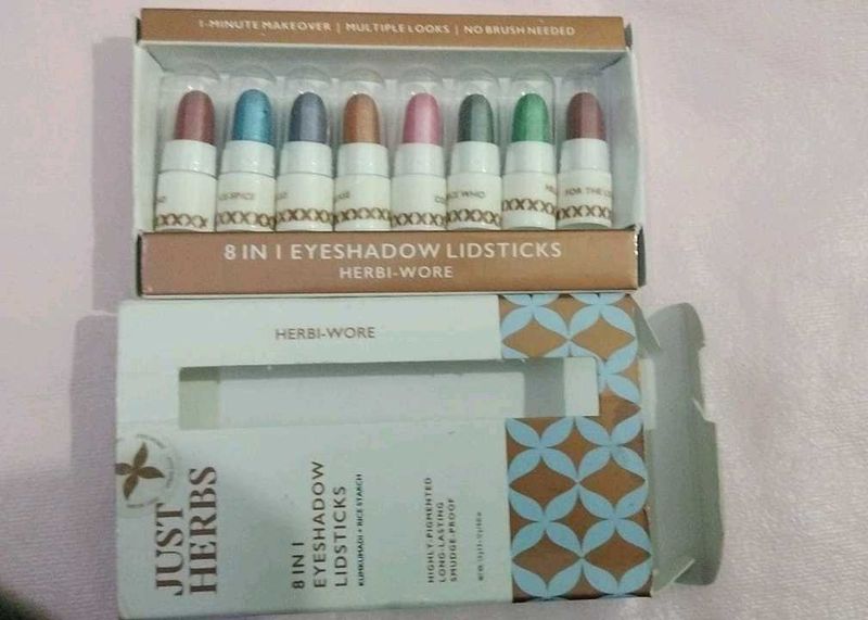 Just Herbs Eyeshadow &amp; lipstick combo