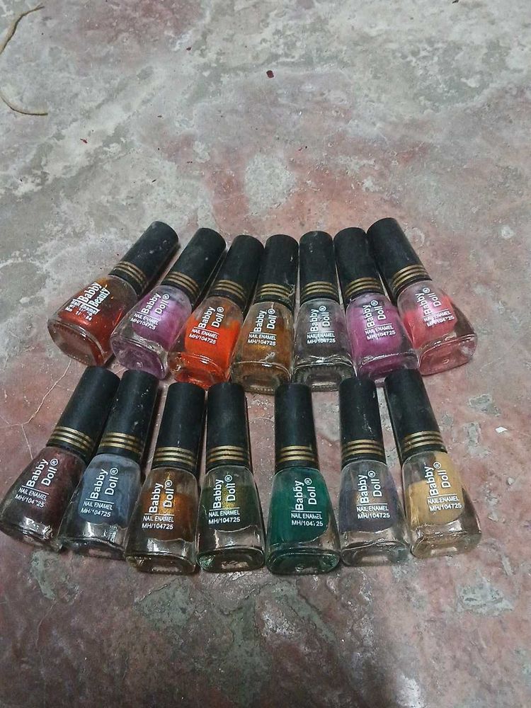 Babby Doll Nail Polish Set of  14