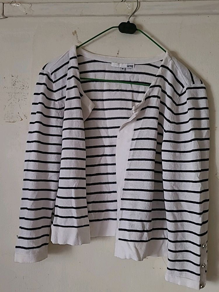 Strip Cardigan