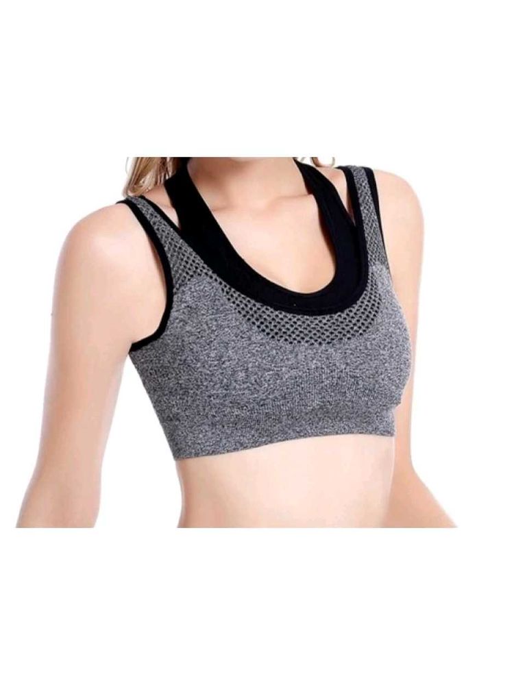 Double Layered Sports Bra Light Padded