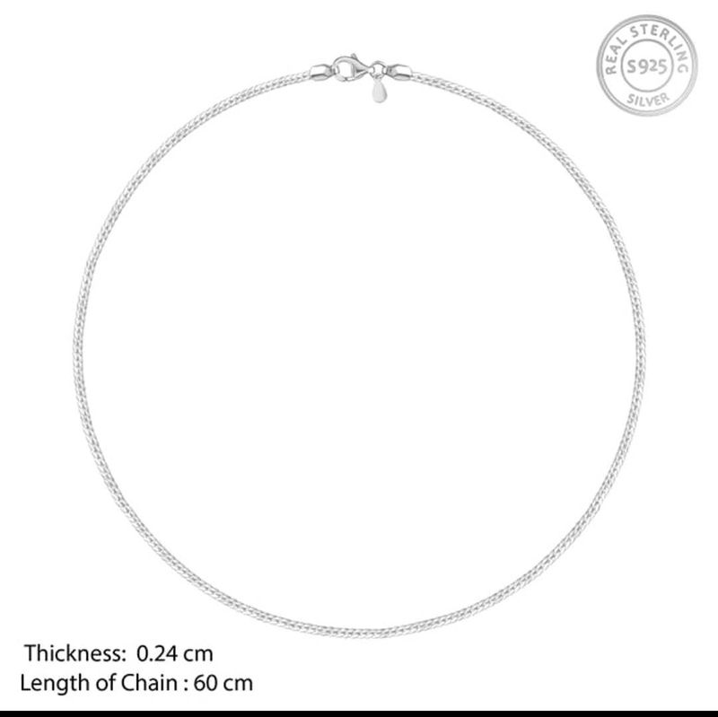 Giva 925 Real Silver Chain