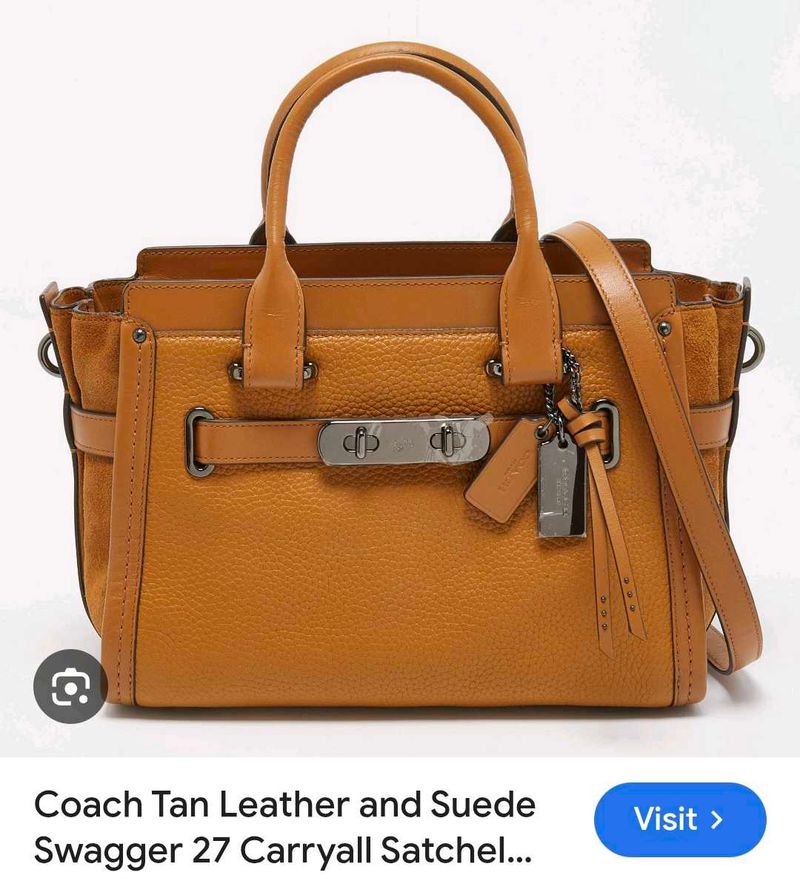 Authentic Coach Satchel Bag