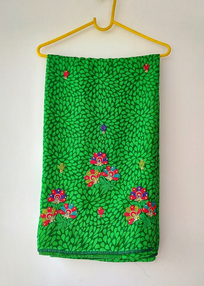 NEW GEORGETTE SAREE 💚