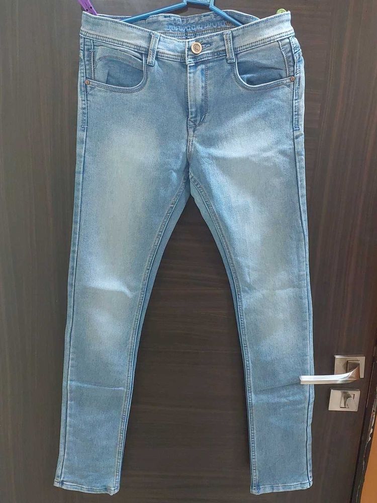 Light Wash Denim Jeans