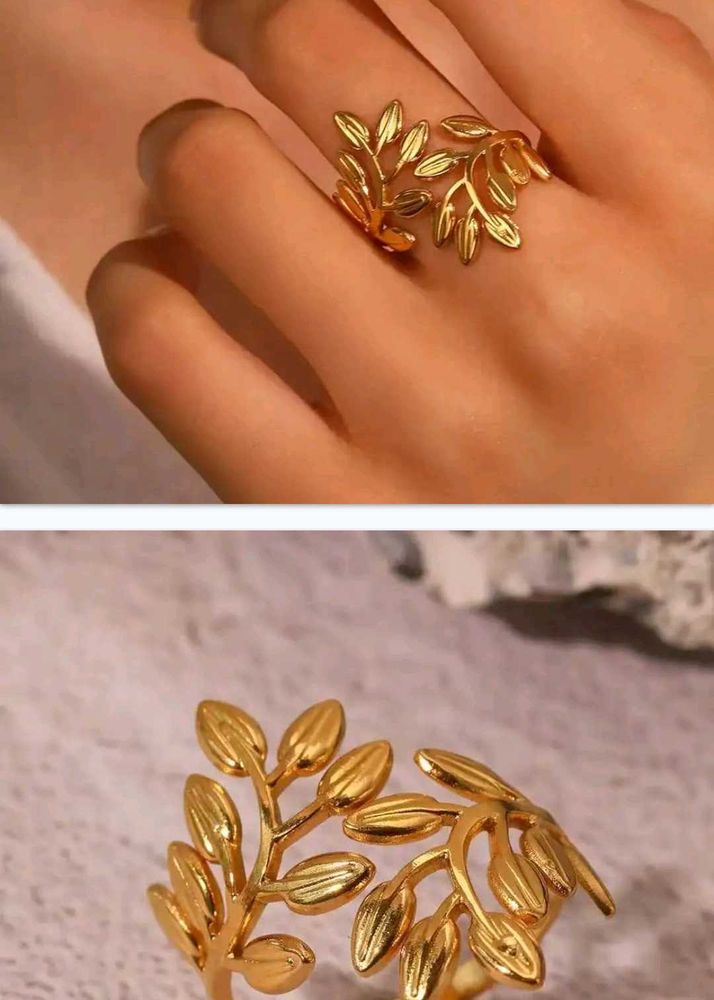 Leaf Design Ring