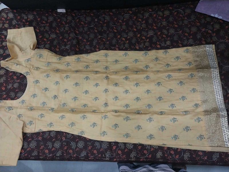 Heavy Embroidered Kurta With Plazo