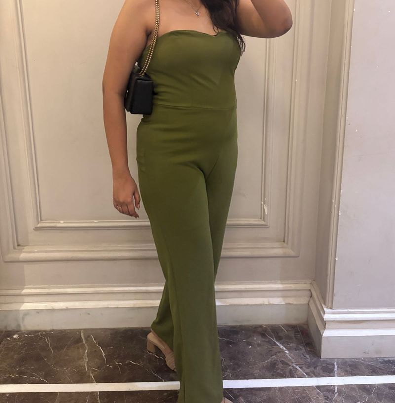 Olive Green Jumpsuit