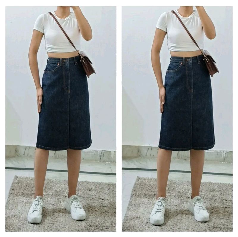 Beanpole Korean Denim Skirt