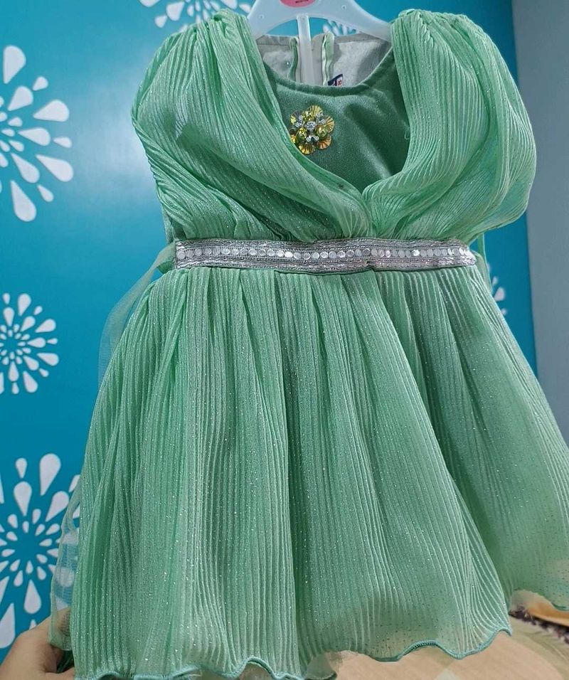 Mint Green Party Dress