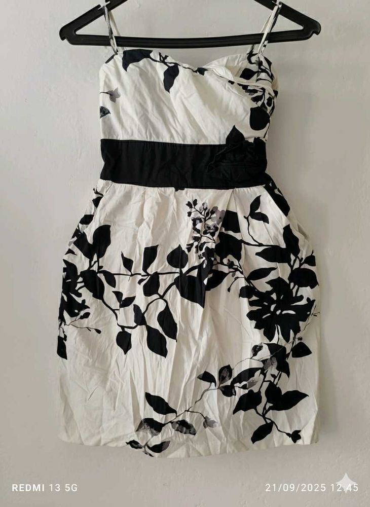 Floral Print Mini Dress