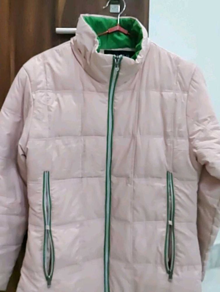 Pestle Pink Puffer Jacket