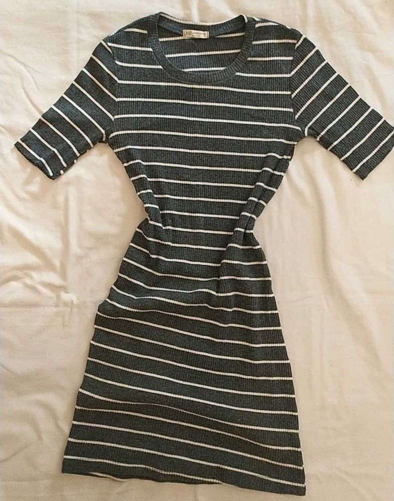 Striped Knit Dress