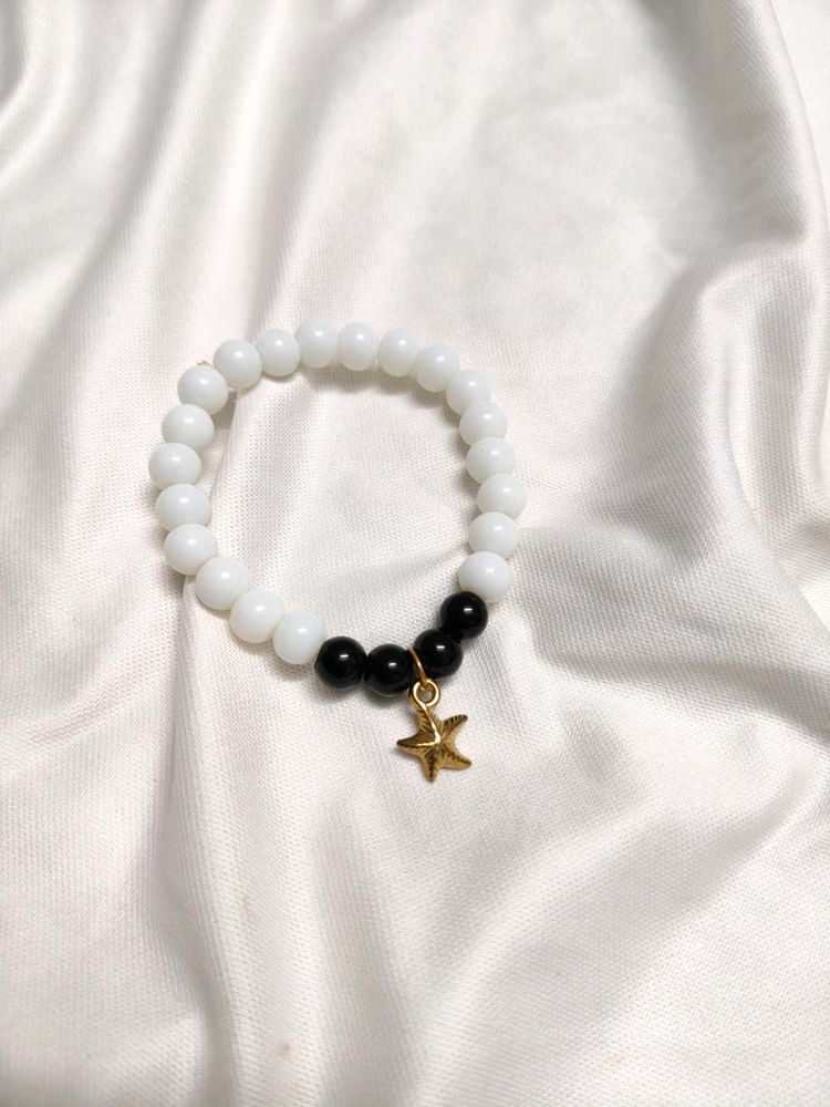 Beaded Star Charm Bracelet