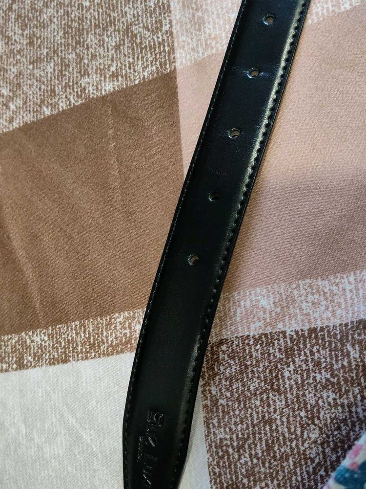 Black Leather Belt