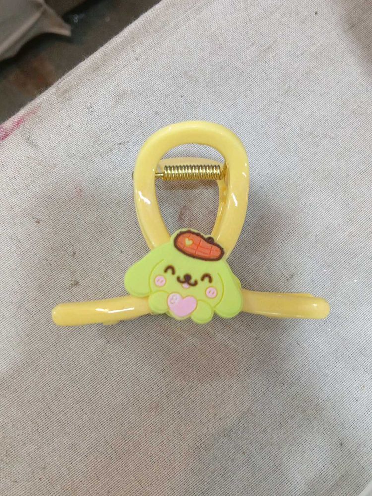 Pompompurin Hair Claw Clip